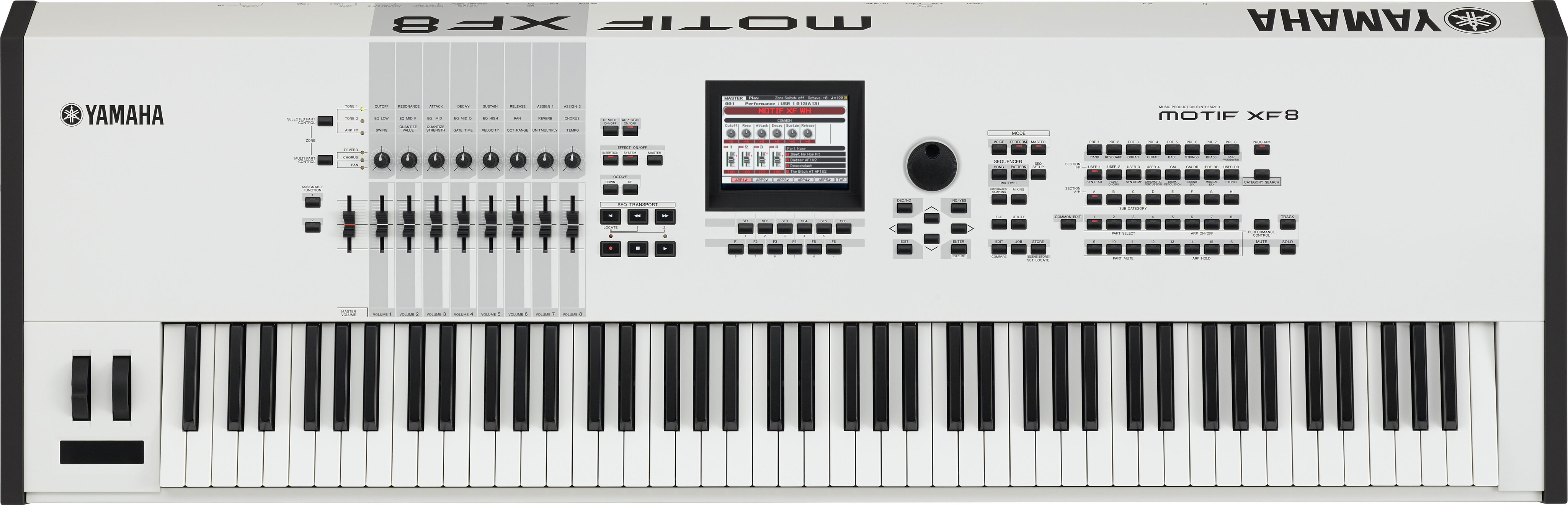 MOTIF XF WH - Overview - Synthesizers - Products - Keyboard