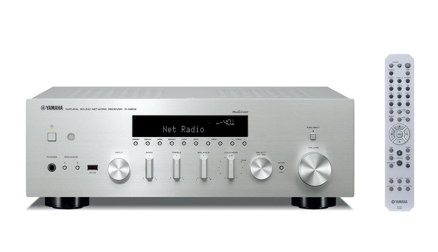 YAMAHA R-N602 ネットワークレシーバー　190W ヤマハ | R-N602 - HiFiコンポーネント - 概要