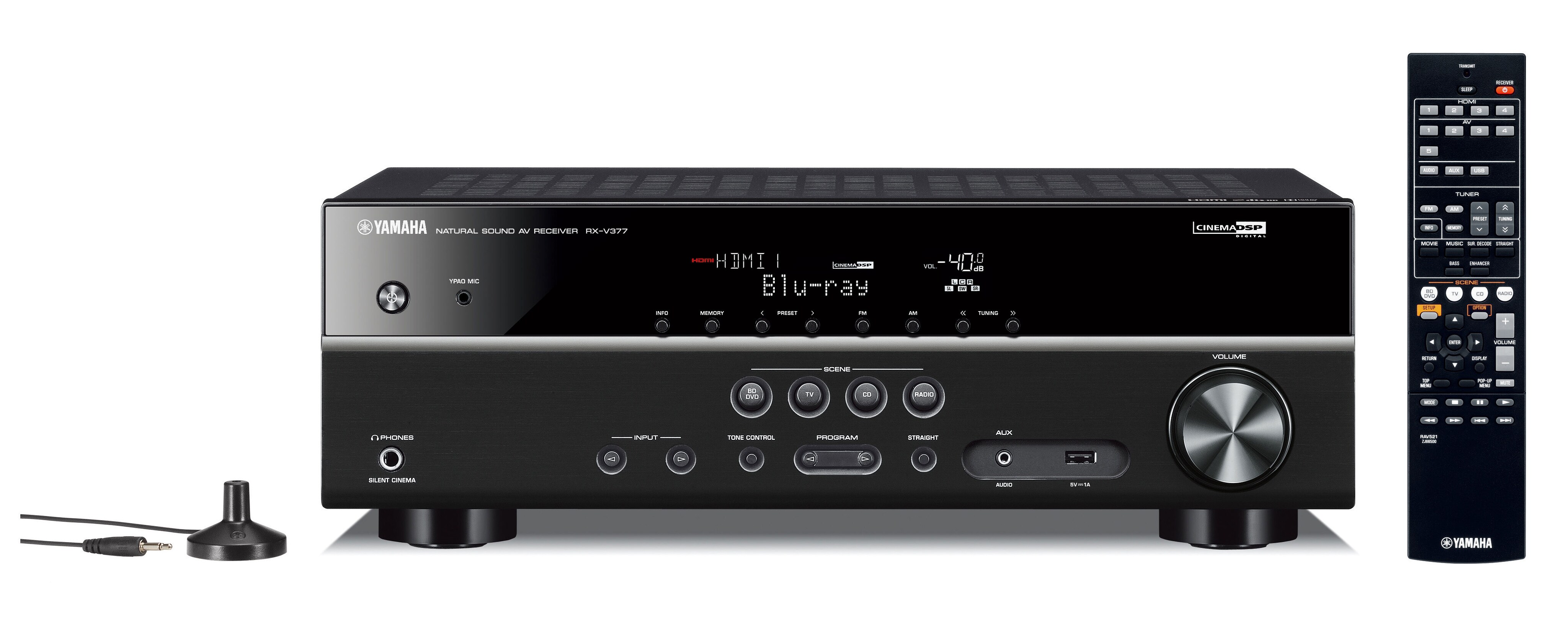 RX-V377 - Overview - AV Receivers - Products - Home Audio - Audio