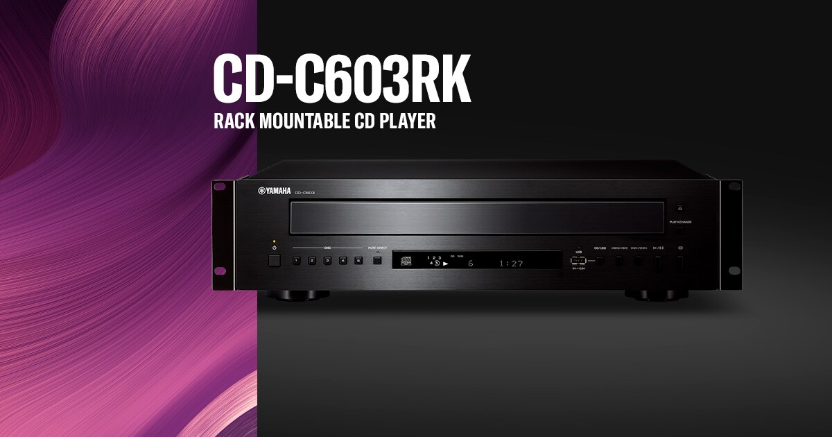 CD-C603RK - Overview - CD Players - Products - Audio - Yamaha