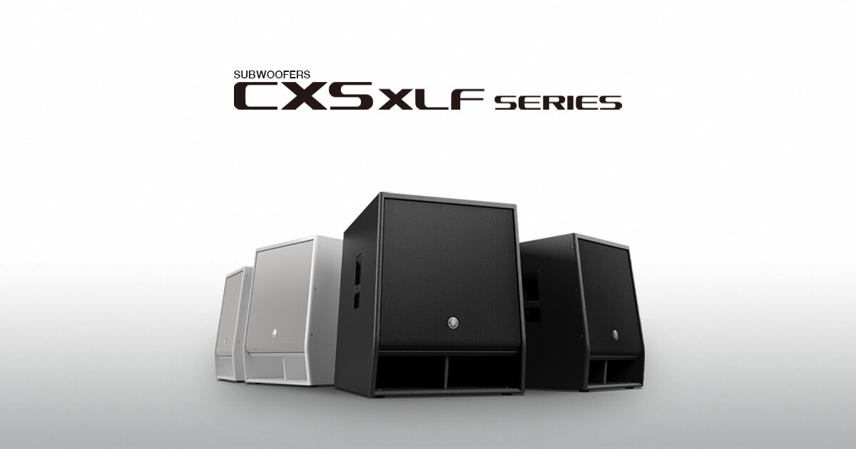 CXS XLF Series - Overview - Speakers - Products - Audio - Yamaha