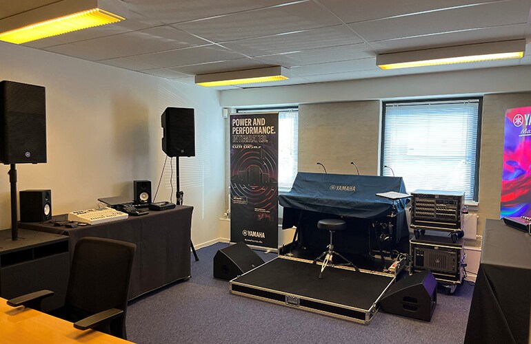 Yamaha training facility in Copenhagen