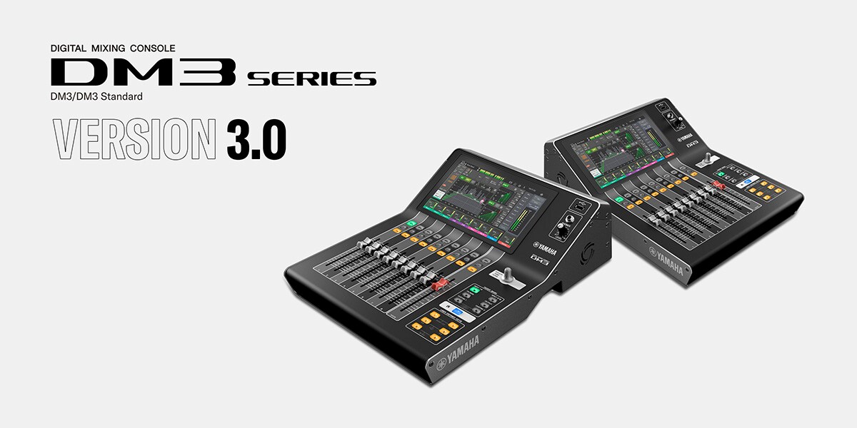 Yamaha DM3 Series Version 3.0 Firmware Adds Automixer and Support