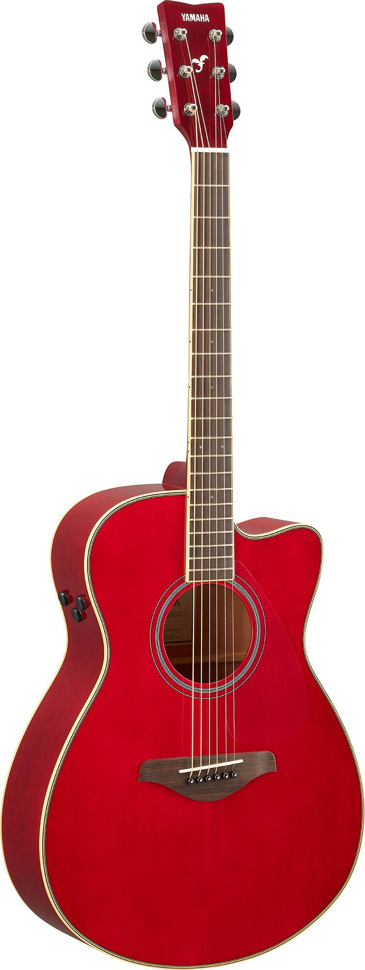 Yamaha® LL-TA TransAcoustic Guitar กีตาร์โปร่งไฟฟ้า 42 นิ้ว