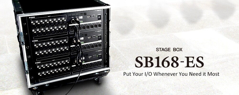 Yamaha SB168-ES デジタルミキサー(ステージボックス) Yamaha SB168-ES Stage Box ⋆ CUE Sale