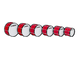 Yamaha Marching Drums MB-6300 (Festive Red)