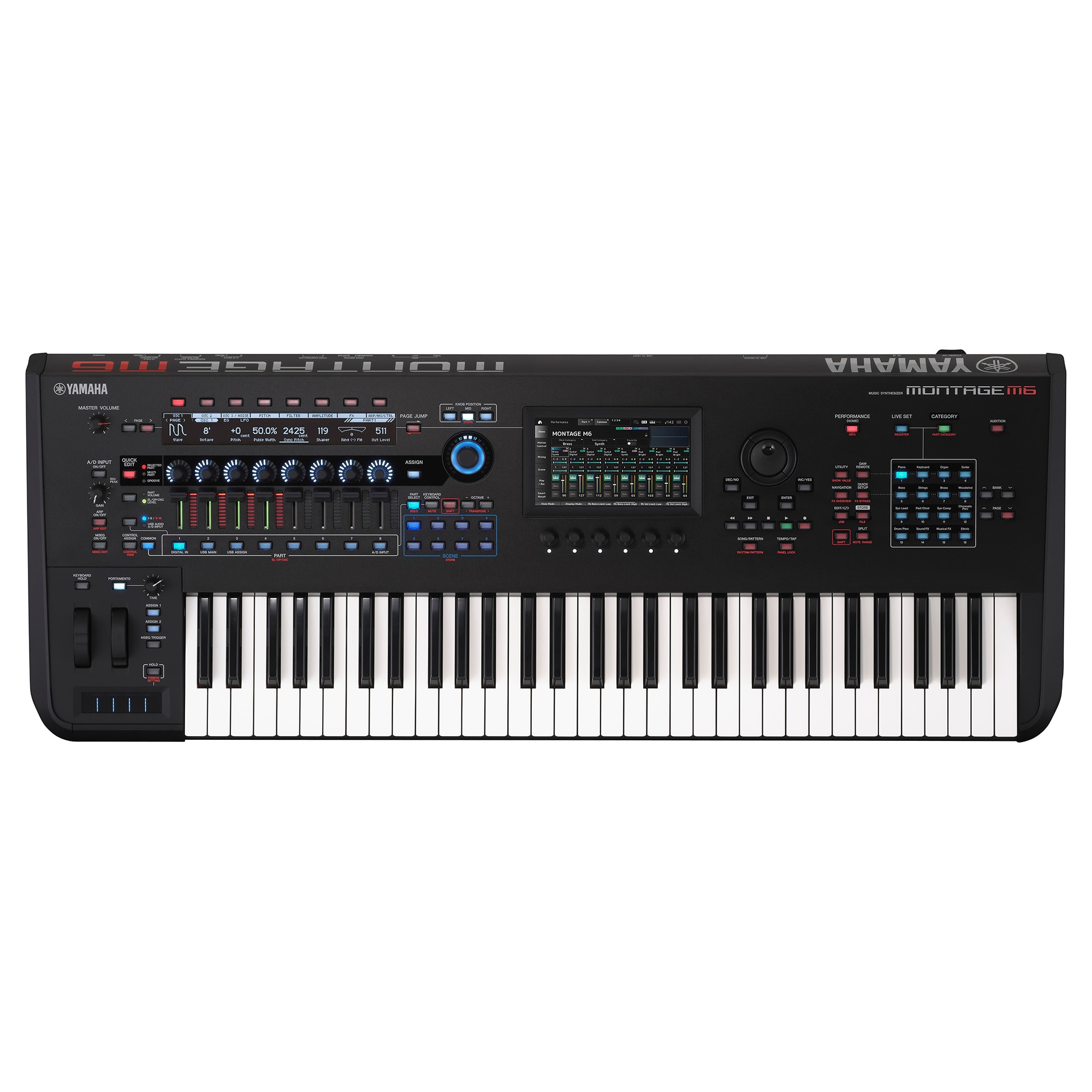 YAMAHA MONTAGE8 WH 88-Key Keyboard Synthesizer Montage 8