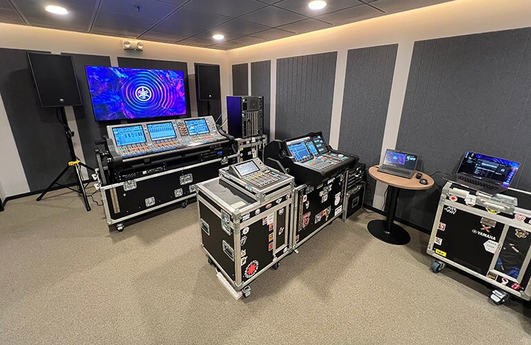 Yamaha training facility in Manila
