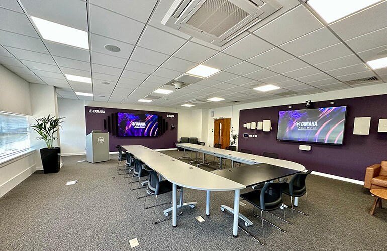 Yamaha training facility in Milton Keynes