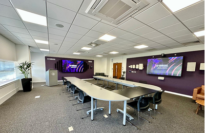 Yamaha training facility in Milton Keynes