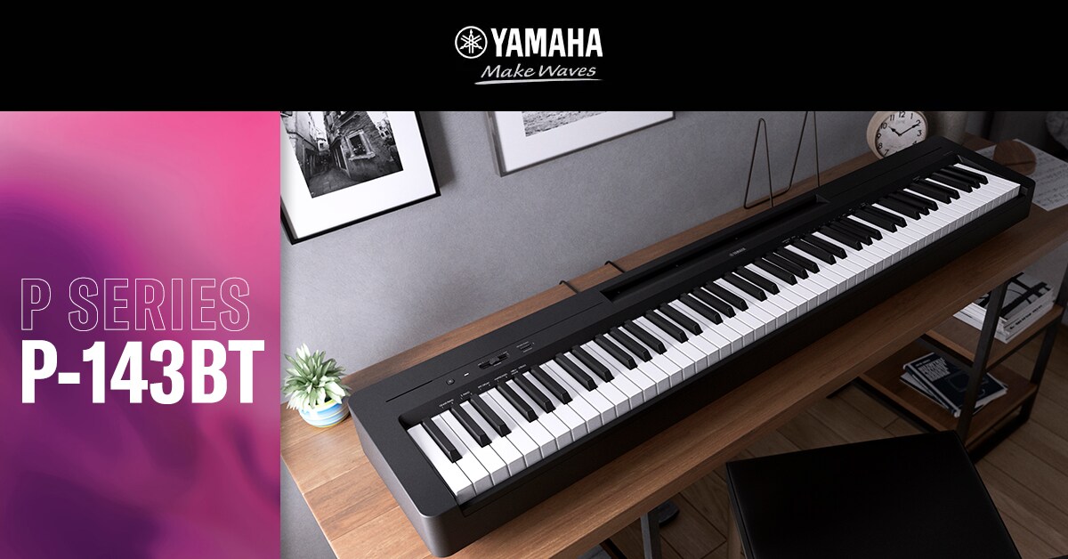 YAMAHA デジタルピアノP-143BT P-143BT - Overview - P Series - Products - Pianos - Musical
