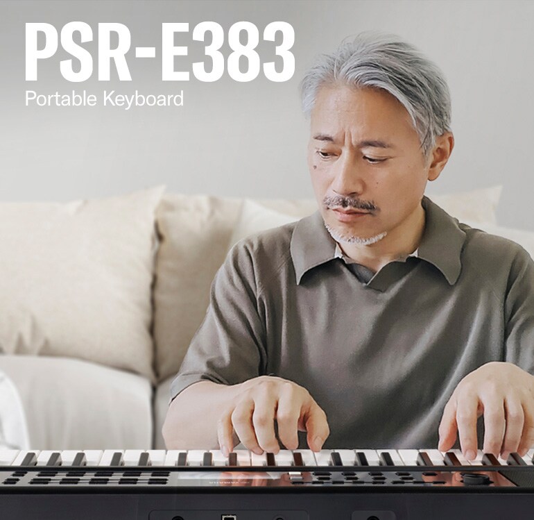 PSR-E383 - Overview - Portable Keyboards - Products PSR-E383 - Overview - Portable Keyboards - Products