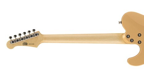 Back of Pacifica Professional showing Custom Tinted Satin neck finish.