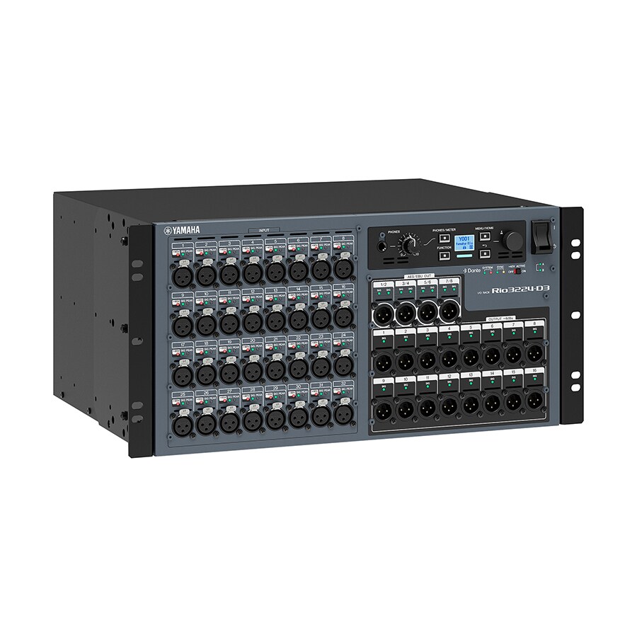New CL/QL Mixer Firmware And R Remote Software Supports Rio-D3 I/O