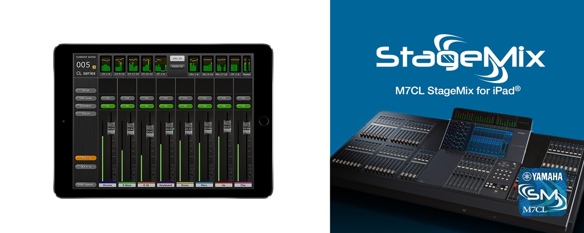 M7CL StageMix - Overview - Software & Apps - Products - Audio