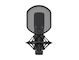 Yamaha Condenser Microphone YCM705 (Black) with Shock mount and Pop filter
