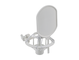 Yamaha Condenser Microphone YCM705 (White) Shock mount with Pop filter