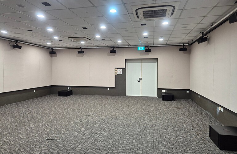 Yamaha training facility in Singapore