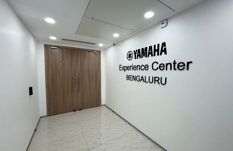 Yamaha training facility in Bengaluru