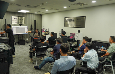 Yamaha training facility in Ho Chi Minh City