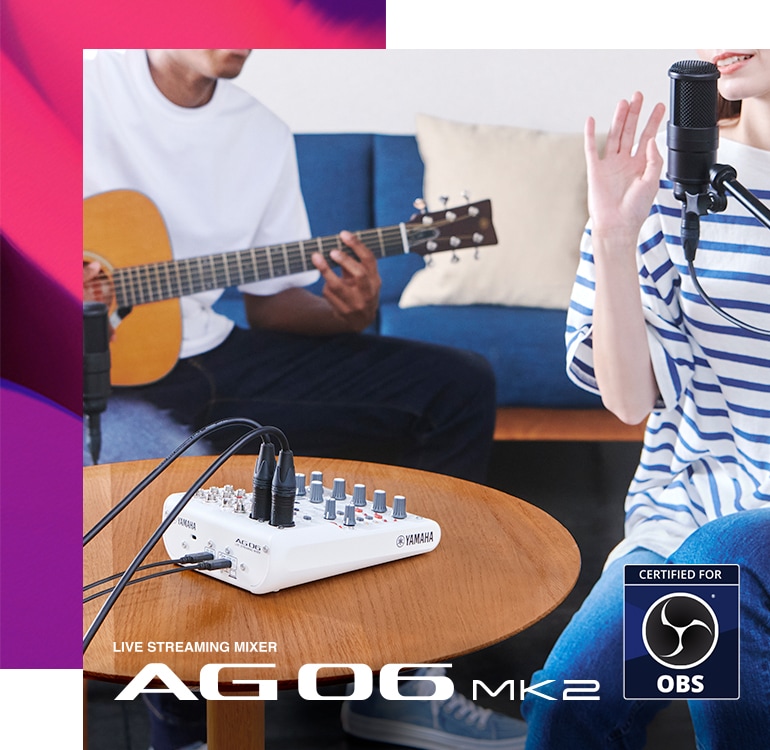 AG06MK2 - Overview - AG Series - Mixers - Products