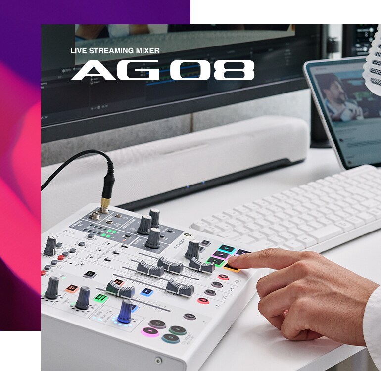 AG08 - Overview - AG Series - Mixers - Products - Streaming
