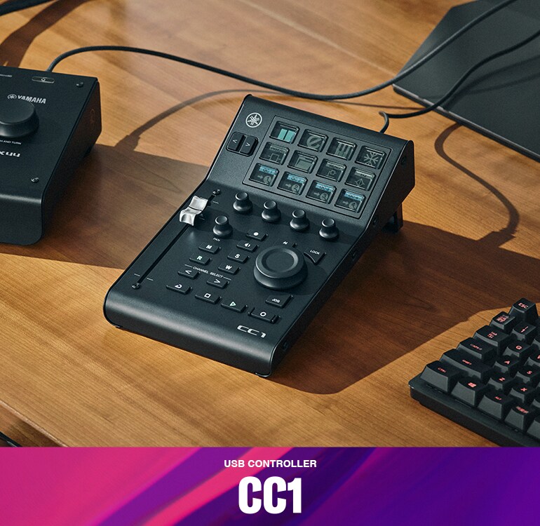 DTM・DAW YAMAHA CC1 CC1 - Overview - Controllers - Products - Music & Audio Production