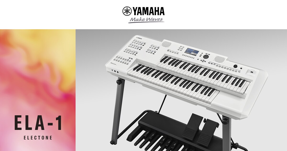 ELA-1 - Overview - Electone - Products - Keyboard