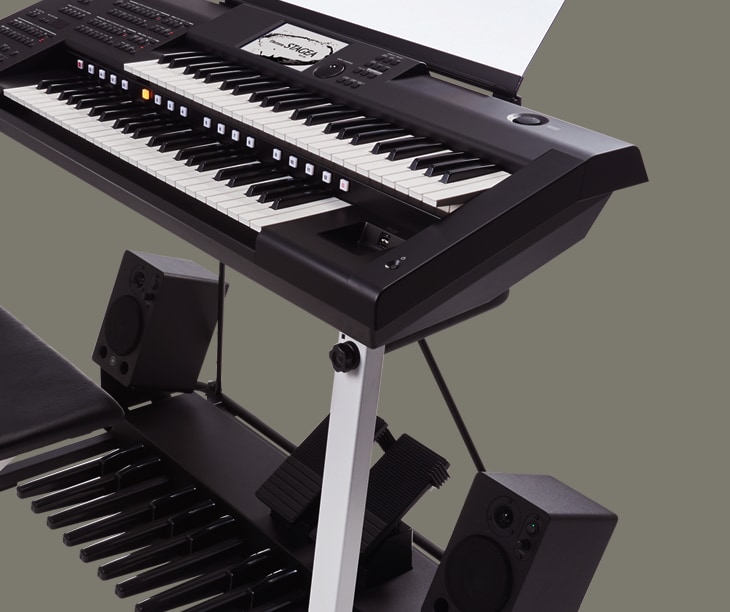YAMAHA STAGEA ELC-02 21年 Ver2.13 NEW] YAMAHA ELC-02 Electone STAGEA Keyboard Compact Portable