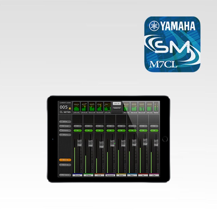 Yamaha Smart Device Application M7CL StageMix