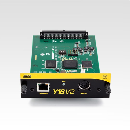 Waves Y16 V2 SoundGrid インターフェース　No2 WSG-Y16 V2 - Overview - Interfaces - Products - Audio