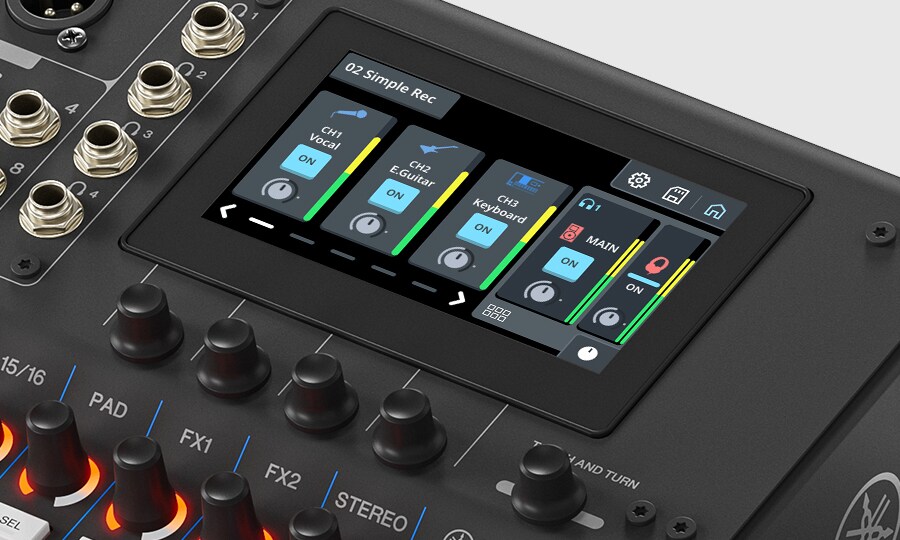 Yamaha MGX16: Fast, Intuitive Control - Dialed In
