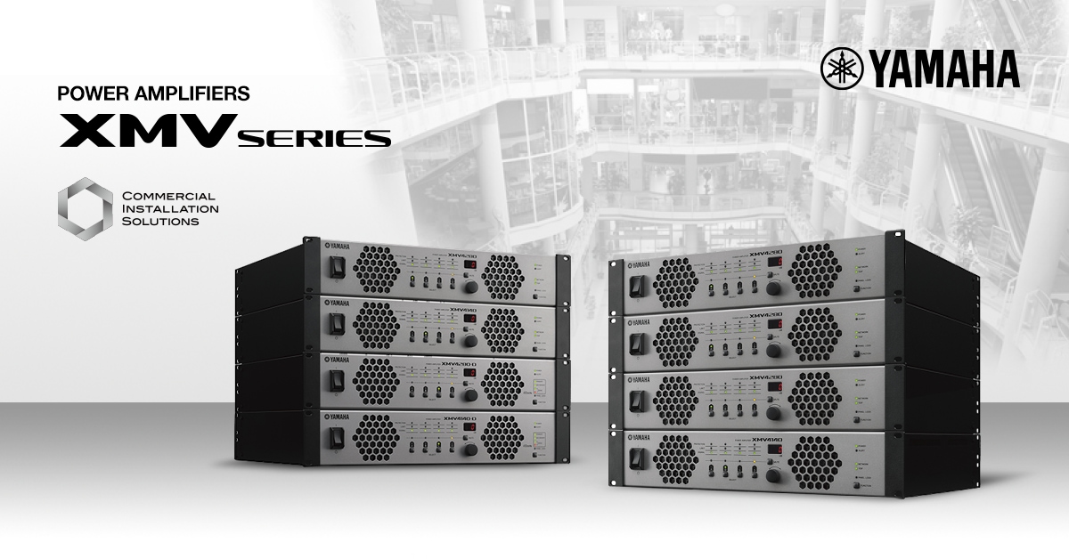 XMV Series - Overview - Power Amplifiers - Products - Audio