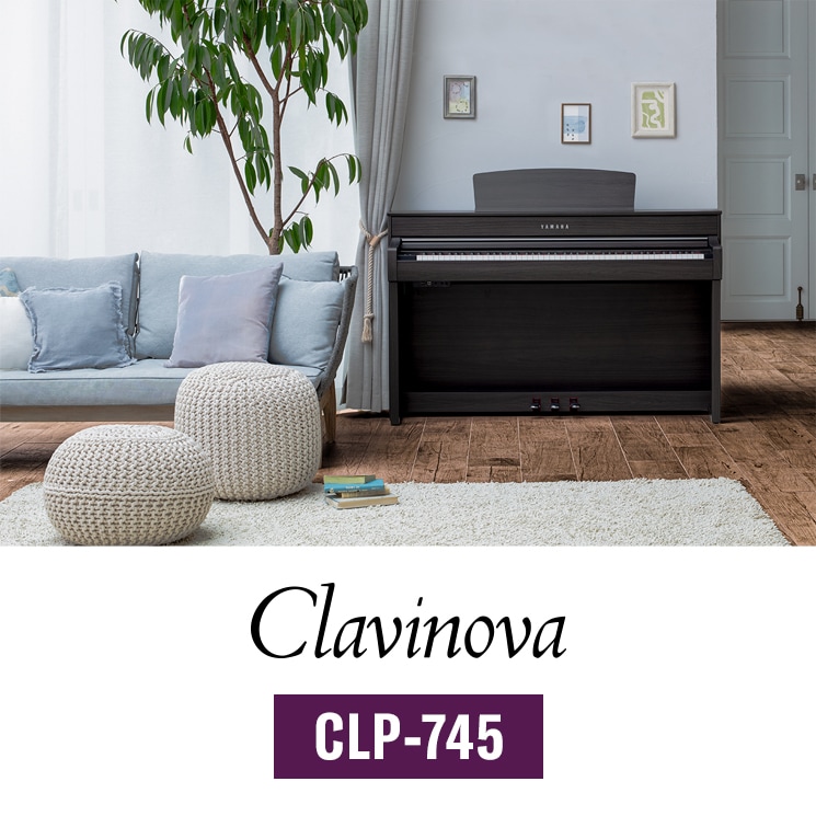 CLP-745 - MusicSoft - Clavinova - Pianos - Musical