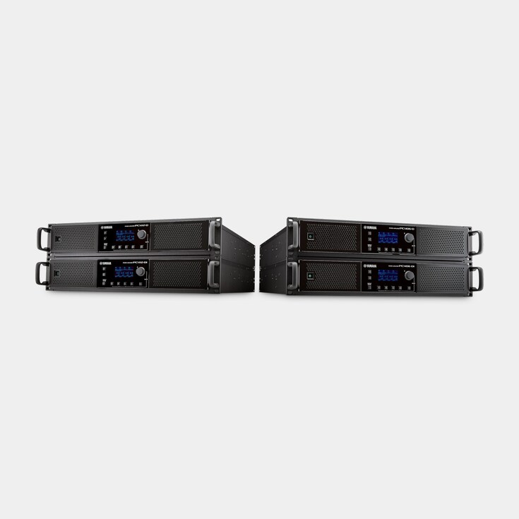 Yamaha Multi-Channel Power Amplifiers PC-D / DI Series