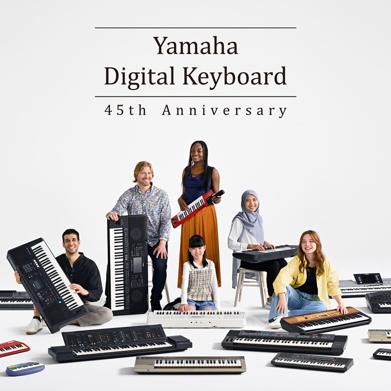 Yamaha Digital Keyboard 45th Anniversary - Yamaha - Asia / Middle