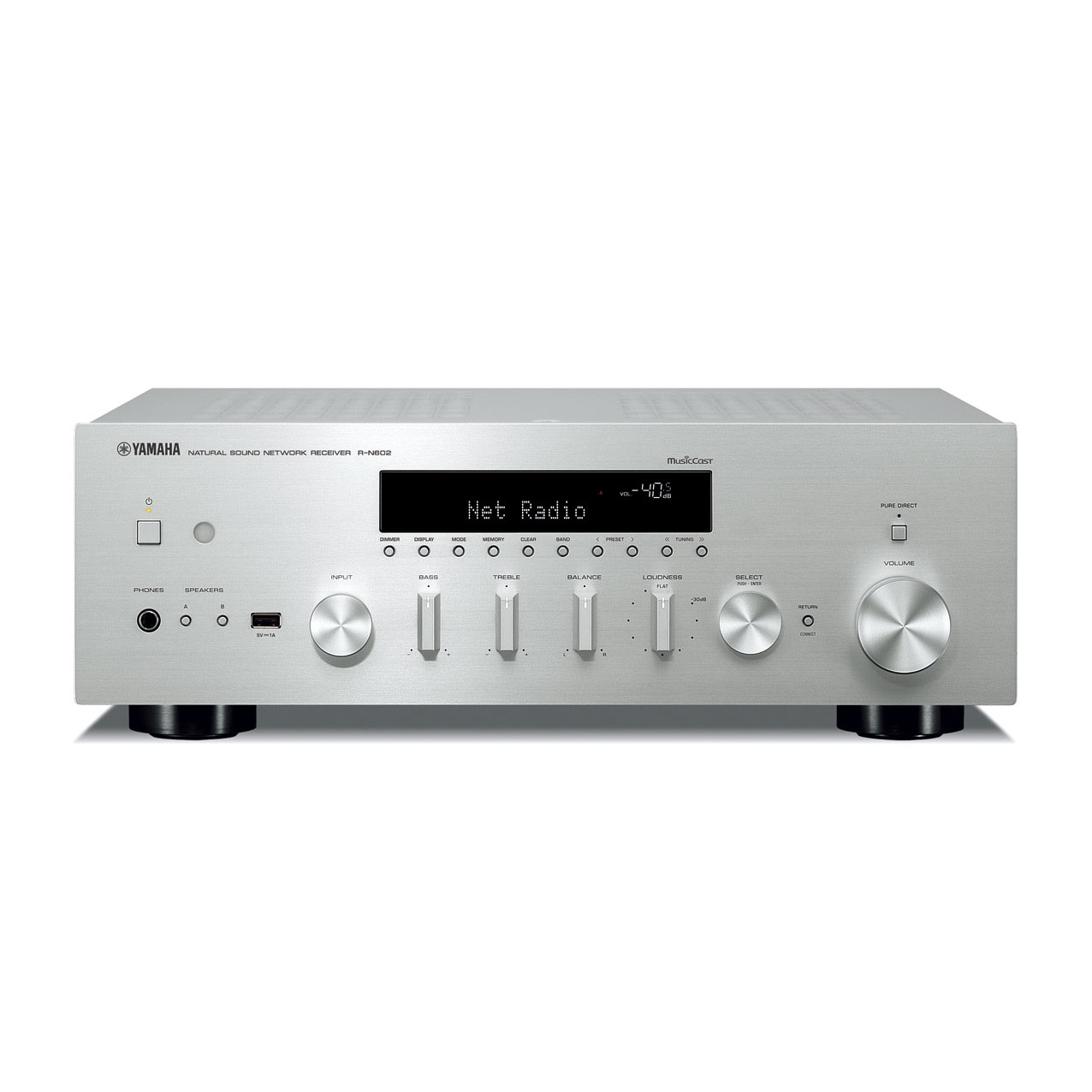 YAMAHA R-N602 ネットワークレシーバー　190W Yamaha R-N602 Network stereo receiver with Wi-Fi®, Bluetooth