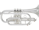 Bell: Yellow brass, Finish: Silver-plated