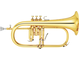 Bell: Yellow brass, Finish: Clear lacquer