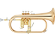 Bell: Gold brass, Finish: Clear lacquer