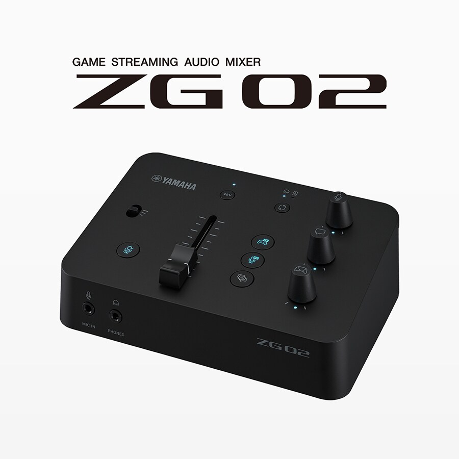 Introducing Yamaha's ZG02 Game-Streaming Audio Mixer - Yamaha